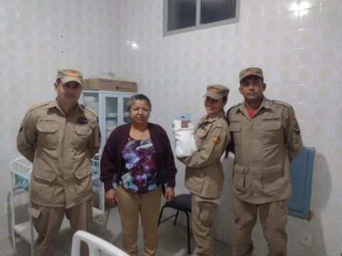 Mulher de 29 anos dá à luz em casa em Ipameri e é atendida pelos bombeiros