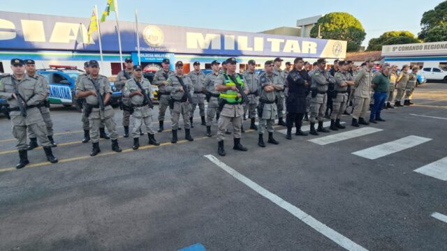 Operação Corpus Christi é deflagrada pela Polícia Militar e demais forças de segurança em Catalão e região