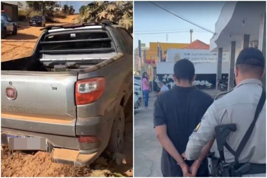 Em Caldas Novas: Homem é preso pela 9ª vez após furtar dois carros e uma moto, diz PM