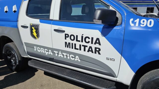 Força Tática recaptura foragido da Justiça de 46 anos no bairro Nossa Senhora de Fátima, em Catalão