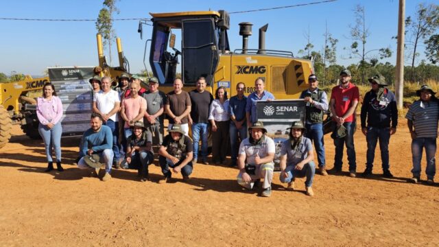 Prefeitura de Ouvidor e Sindicato Rural oferecem curso de Operador de Motoniveladora em parceria com SENAR
