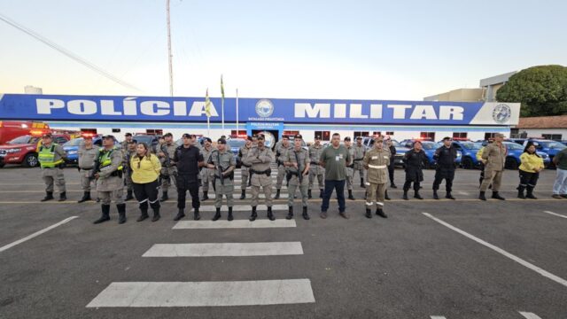 Polícia Militar de Goiás lança terceira etapa da operação "Guardião da Estrada de Ferro"
