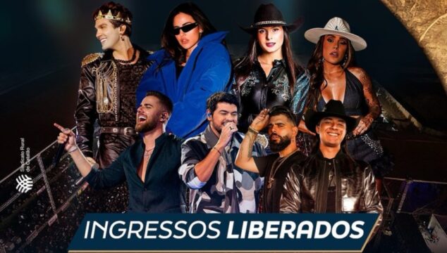 Ingressos individuais para os shows da Expo Catalão 2024 começaram a ser vendidos hoje (3)
