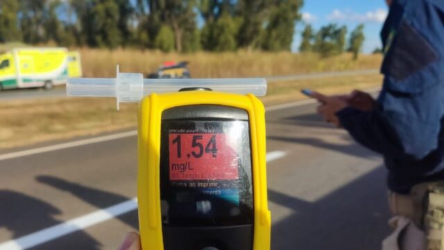Catalão: PRF registra recorde de embriaguez em rodovias federais de Goiás na BR-050