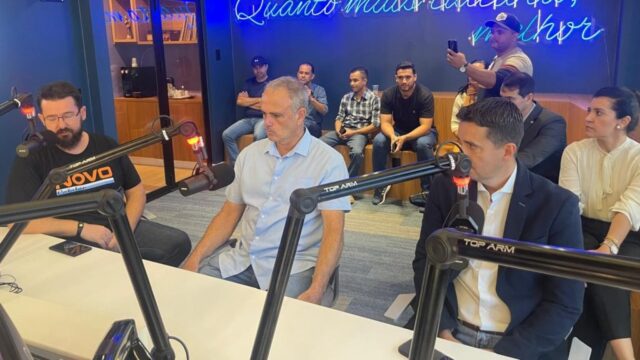 Renato Ribeiro anuncia Júnior Roque como pré-candidato a vice-prefeito