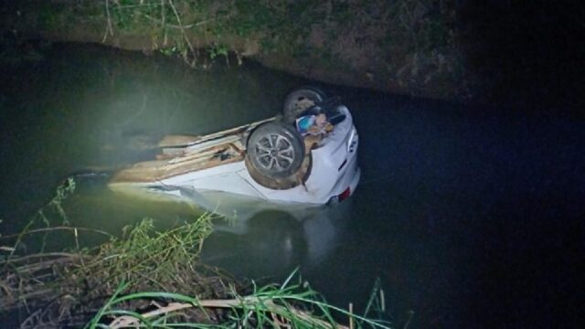 Ultrapassagem mal sucedida deixa uma pessoa morta na BR-414, entre Corumbá e Anápolis