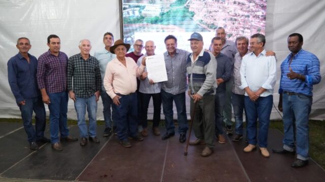 Prefeito de Catalão autoriza início das obras de pavimentação na Comunidade Coqueiros