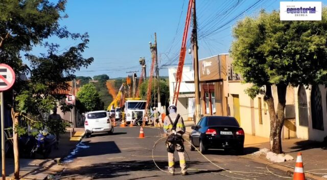 Equatorial Goiás constrói novo alimentador para fortalecer o sistema elétrico em Catalão