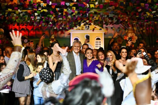 FOTOS: No Arraiá do Bem, Caiado e Gracinha ressaltam compromisso social com os mais vulneráveis