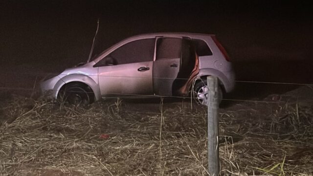 Veículo de passeio tem princípio de incêndio na GO-210 em Goiandira; ninguém se feriu