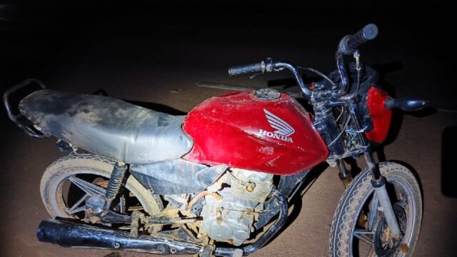 Homem é preso com moto adulterada em Guarda-Mor/Mg