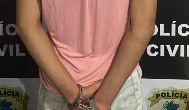 Em Ipameri, Polícia Civil de Goiás prende indivíduo acusado de roubo contra idoso