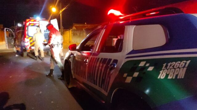 Condutor foge do local após acidente em Pires do Rio, deixando vítima em estado grave