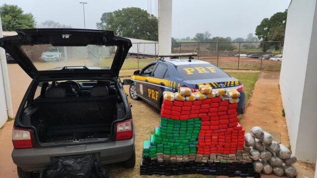 Traficante é preso com quase 300 kg de maconha que seriam entregues em Uberlândia