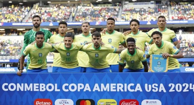 Brasil enfrenta Paraguai em busca da primeira vitória na Copa América 2024