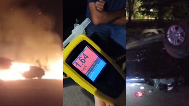 Três presos e quatro acidentes registrados durante o final de semana na BR-050, em Goiás