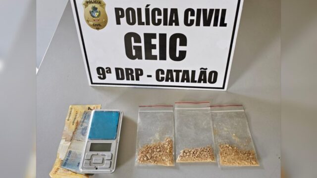 GEIC apreende adolescentes com droga e moto adulterada em Catalão