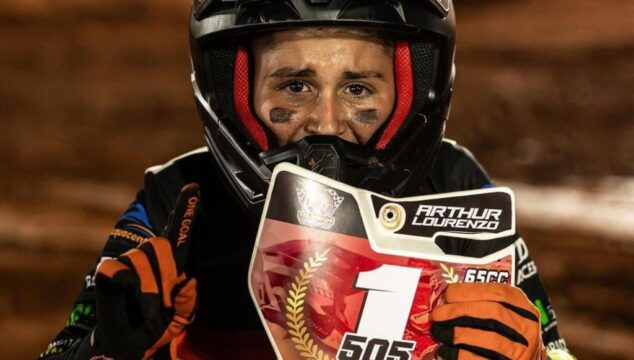 Arthur Lourenzo, de Catalão, conhecido como 'Goianinho', conquista o título de Campeão Goiano de Motocross