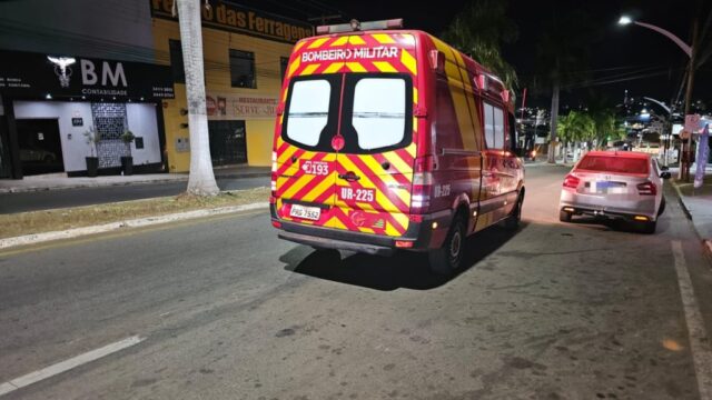 Colisão entre moto e cachorro deixa motociclista com diversos ferimentos em Catalão