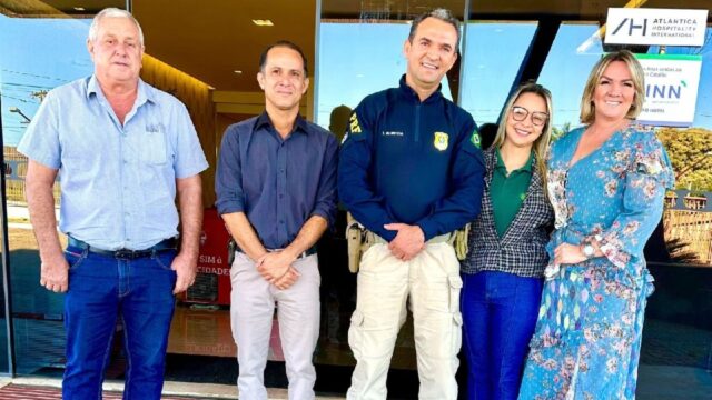 Novo inspetor da PRF é recebido com café da manhã promovido pela Clínica Medsat em Catalão