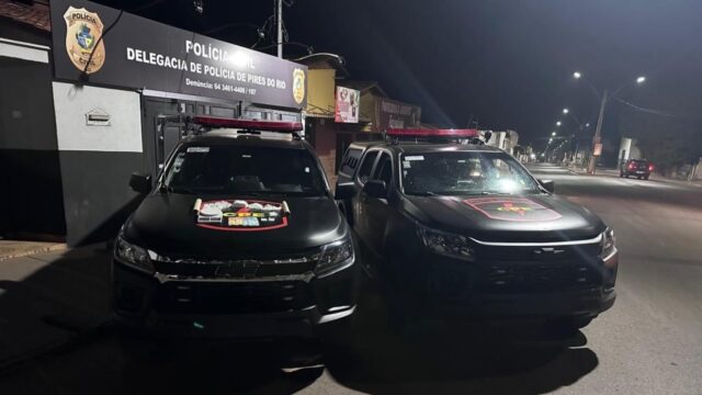 Homem de 21 anos é preso em flagrante por tráfico de drogas em Pires do Rio