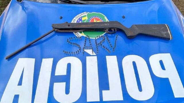 Homem é preso por posse e porte ilegal de arma e munições em Catalão