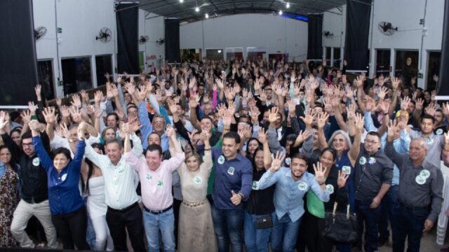 Convenção em Ipameri reforça apoio à reeleição de Jânio Pacheco e Iraneide Mariano