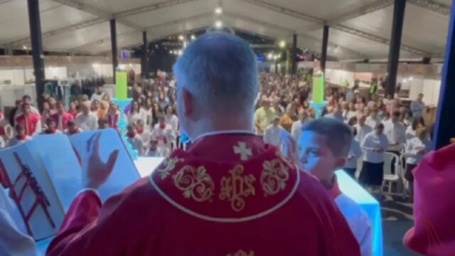 Santa Missa abre atividades da ExpoCatalão 2024 com a presença de cerca de 400 pessoas