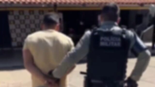 Tático Motos prende foragido da justiça do Maranhão em Caldas Novas