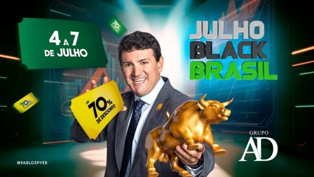 Grupo AD e Catalão Shopping inovam na 7ª edição da liquidação Julho Black Brasil, com a participação inédita de Pablo Spyer