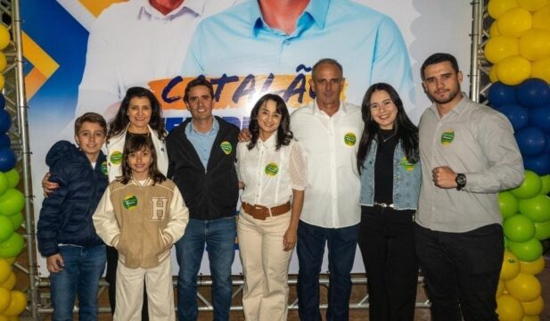 PL e Novo oficializam candidatura de Renato Ribeiro e Júnior Roque à Prefeitura de Catalão