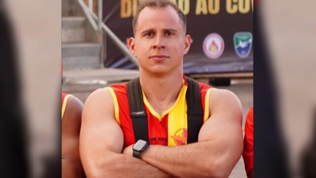 Cabo Kevin, do 10º BBM de Catalão, destaca-se no Bombeiros Challenge Brasil 2024 em Brasília