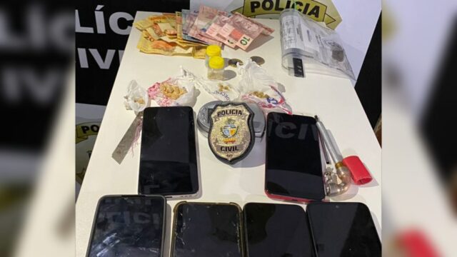 Polícia Civil prende casal e apreende drogas em Ipameri