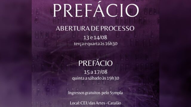 Espetáculo Prefácio é nova estreia da Indelicada Cia Teatral em Catalão