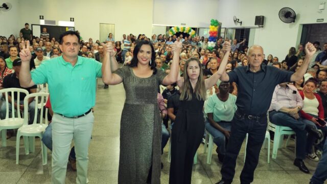 Convenção Partidária oficializa candidatura de Allisson Peixoto à prefeito de Goiandira