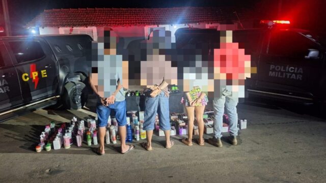 Polícia Militar prende quadrilha, recupera joias e objetos avaliados em mais de R$ 30 mil e localiza veículo roubado após assalto em Campo Alegre de Goiás
