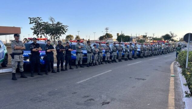 Polícia Militar lança 6ª edição da "Operação Força Total" em Catalão com apoio do Corpo de Bombeiros e SMTC