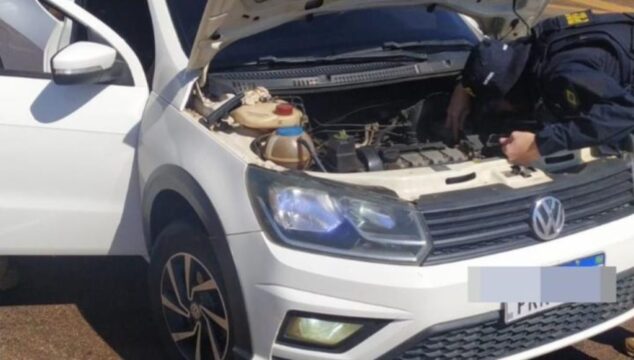 PRF prende motorista em Catalão por conduzir veículo clonado pela segunda vez