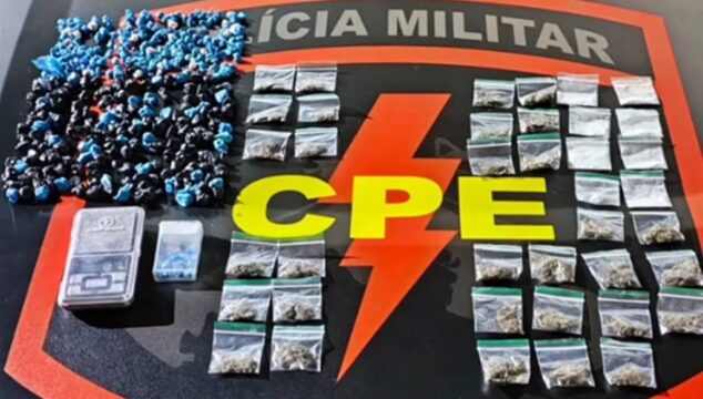 PM apreende quase 400 porções de crack em Caldas Novas