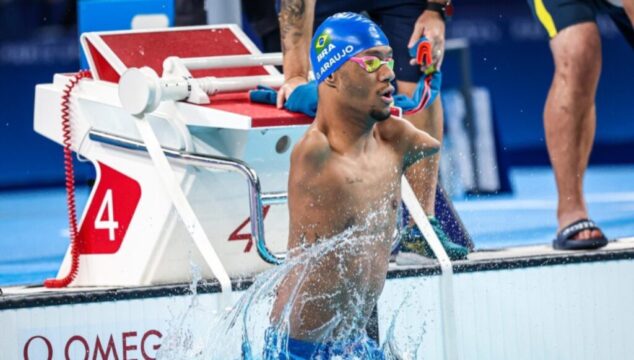 Paratleta Gabriel Araújo, de Uberlândia, conquista primeiro ouro do Brasil nos Jogos Paralímpicos de 2024