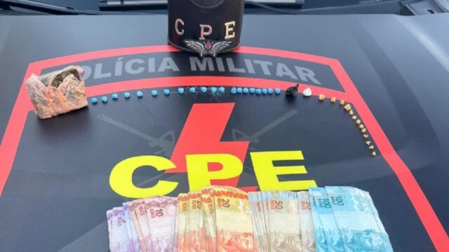 Polícia Militar desmantela ponto de tráfico em Ipameri e prende três suspeitos