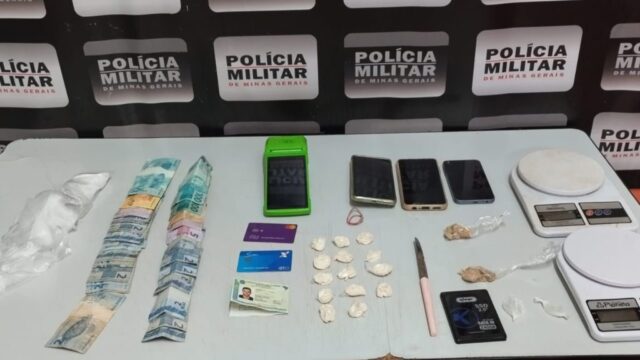 Três são presos em operação contra o tráfico de drogas em Coromandel (MG)