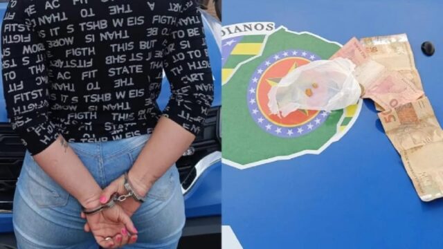 Mulher é presa em flagrante por tráfico de drogas em Ipameri após denúncias anônimas