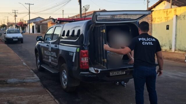 Polícia Civil de Catalão prende mais um suspeito de praticar diversos furtos, o qual agia nos bairros Castelo Branco, São Franvisco, Santa Cruz e N. S. de Fátima