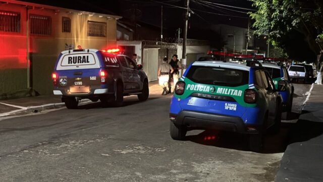 Jovem é baleado em tentativa de homicídio no bairro Nossa Senhora de Fátima, em Catalão