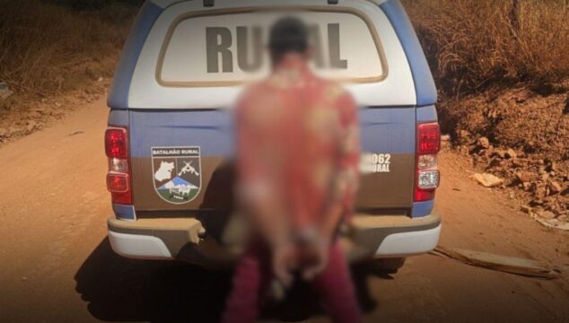 Caldas Novas: Polícia Militar de Goiás prende suspeito de estupro de vulnerável em ação do Batalhão Rural