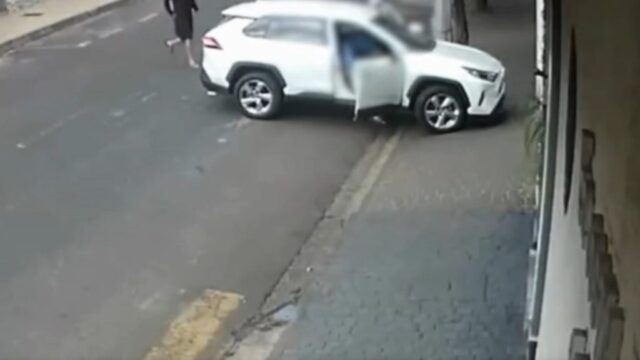 VÍDEO: criminosos armados tentam sequestrar idoso no bairro Tabajaras em Uberlândia