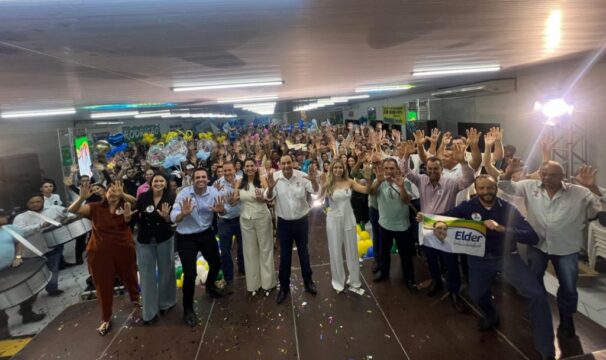 Eleições 2024: Em convenção, Elder Galdino é oficializado como candidato a prefeito de Catalão ao lado de Marília Sebba como vice