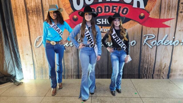 Rainha, Princesa e Madrinha são eleitas para a 9ª Edição do Ouvidor Rodeio Show