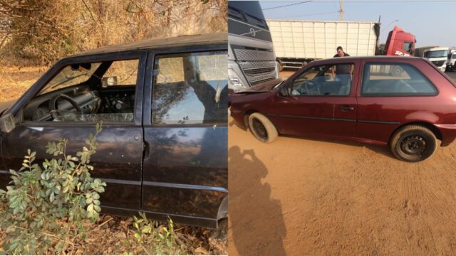 Polícia Militar recupera veículos roubados e prende dois suspeitos em Araguari, MG